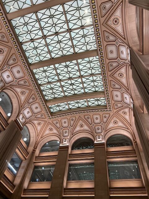 Ornate and historical small venue in Chicago Loop The Builders BLDG